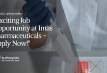 Intas Pharma R&D Jobs - Chemistry & Pharma Apply Online