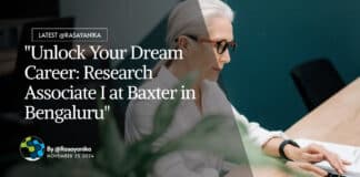 "Unlock Your Dream Career: Research Associate I at Baxter in Bengaluru"
