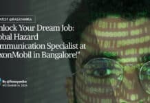 "Unlock Your Dream Job: Global Hazard Communication Specialist at ExxonMobil in Bangalore!"