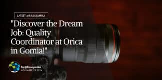 "Discover the Dream Job: Quality Coordinator at Orica in Gomia!"