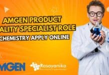 Amgen Product Quality Specialist