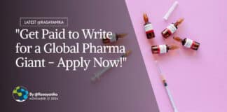 "Get Paid to Write for a Global Pharma Giant - Apply Now!"