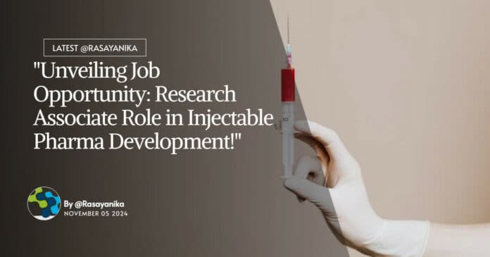 Apotex MPharma Research Associate Role - Apply Online