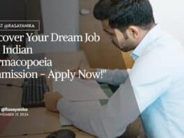 "Discover Your Dream Job with Indian Pharmacopoeia Commission - Apply Now!"