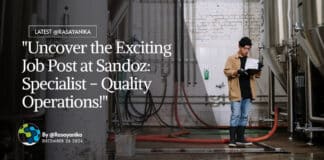 "Uncover the Exciting Job Post at Sandoz: Specialist - Quality Operations!"