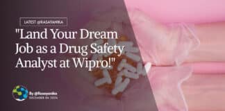 "Land Your Dream Job as a Drug Safety Analyst at Wipro!"