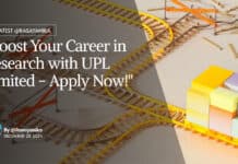Freshers Chemistry Research Associate Job at UPL Limited - Apply Now!
