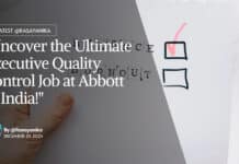 "Uncover the Ultimate Executive Quality Control Job at Abbott in India!"