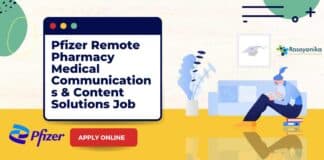 WFH Pharmacy Jobs India - Remote Work in Pfizer