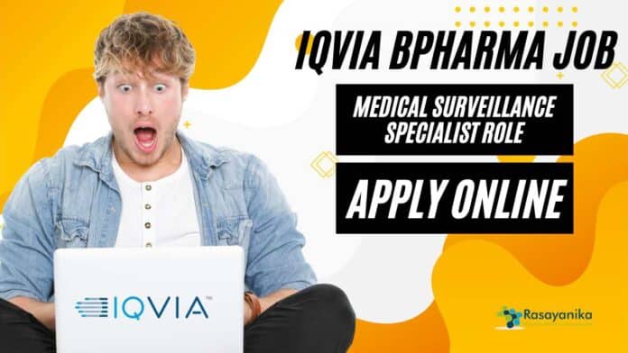 IQVIA BPharma Vacancies