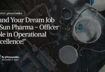 "Land Your Dream Job at Sun Pharma - Officer Role in Operational Excellence!"