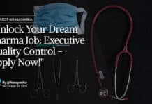 Zentiva Executive Quality Control Job For Chemistry - Apply Now!