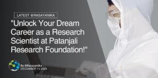"Unlock Your Dream Career as a Research Scientist at Patanjali Research Foundation!"