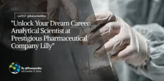 Chemistry Analytical Scientist at Lilly - BSc & MSc Apply Online