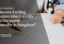 "Discover Exciting Freshers Jobs: Join Lilly as a Document Controller in Bangalore!"