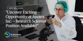 Apotex Research Scientist Position Available - Pharma Apply Online