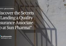 Quality Assurance Associate Job at Sun Pharma! Apply Now