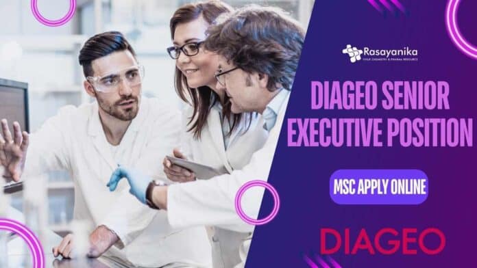Diageo Senior Executive Position