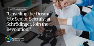 PhD Chemistry Job at Schrödinger - Apply Online For Scientist Role