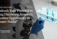 "Unleash Your Potential in Drug Discovery: Research Scientist Opportunity in Greater Noida!"