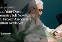 CSIR-IICB Project Associate Position Available! MSc Chemistry Eligible