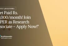 NIPER Pharma Research Vacancy - Applications Invited