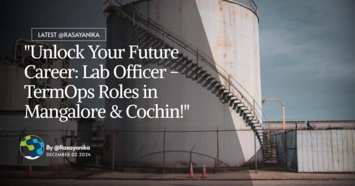 Reliance Industries Limited Lab Officer