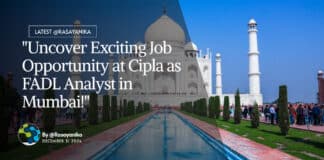 "Uncover Exciting Job Opportunity at Cipla as FADL Analyst in Mumbai!"