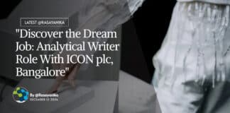 Pharmacology Analytical Writer Role With ICON plc, Apply Now