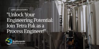 Tetra Pak Process Engineer Role For BSc Chemical Engineering, Apply Online