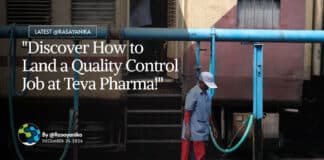 "Discover How to Land a Quality Control Job at Teva Pharma!"