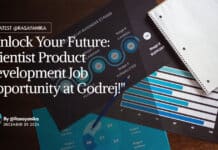 Scientist Product Development Job at Godrej! Pharma & Chem Apply Online