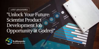 Scientist Product Development Job at Godrej! Pharma & Chem Apply Online