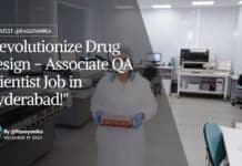 Schrödinger Associate QA Scientist Job - Freshers MSc Chemistry Apply Online
