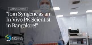Syngene MPharma Job Openings - Apply Online For Scientist Role