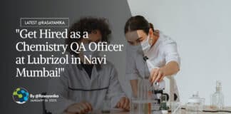 "Get Hired as a Chemistry QA Officer at Lubrizol in Navi Mumbai!"