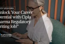 "Unlock Your Career Potential with Cipla Pharma Regulatory Writing Job!"