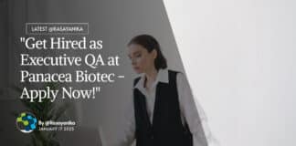 "Get Hired as Executive QA at Panacea Biotec - Apply Now!"