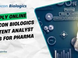 Biocon Biologics Patent Analyst Job for Pharma
