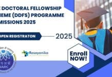 DDFS-2025 Programme Admissions - Apply Online