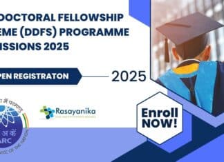 DDFS-2025 Programme Admissions - Apply Online