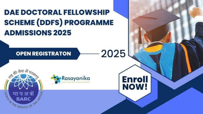 DDFS-2025 Programme Admissions - Apply Online