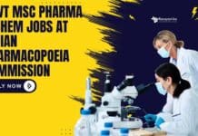 Govt MSc Pharma & Chem Jobs