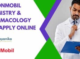 ExxonMobil Chemistry & Pharmacology Job