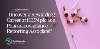 ICON plc Pharmacovigilance Reporting Associate Job Opening! Apply Now