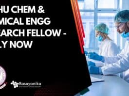 IIT BHU Chem & Chemical Engg Research Fellow