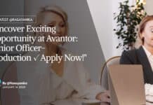 Avantor Production Officer Job For Chemistry & Chemical Engg, Apply Online