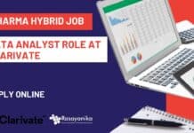 Hybrid Pharma Jobs at Clarivate - Apply For Healthcare Research & Data Analyst Role