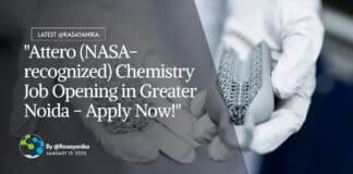 Attero (NASA-recognized) Chemistry Job Opening, Apply Online
