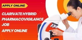 Clarivate Hybrid Pharmacovigilance Job - Apply Online
